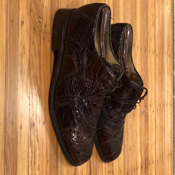 Men’s Loafers. Italian gators size 9.5 - Picture 3 of 6